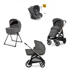Aptica System Quattro Darwin Recline Velvet Grey 2025 de Inglesina